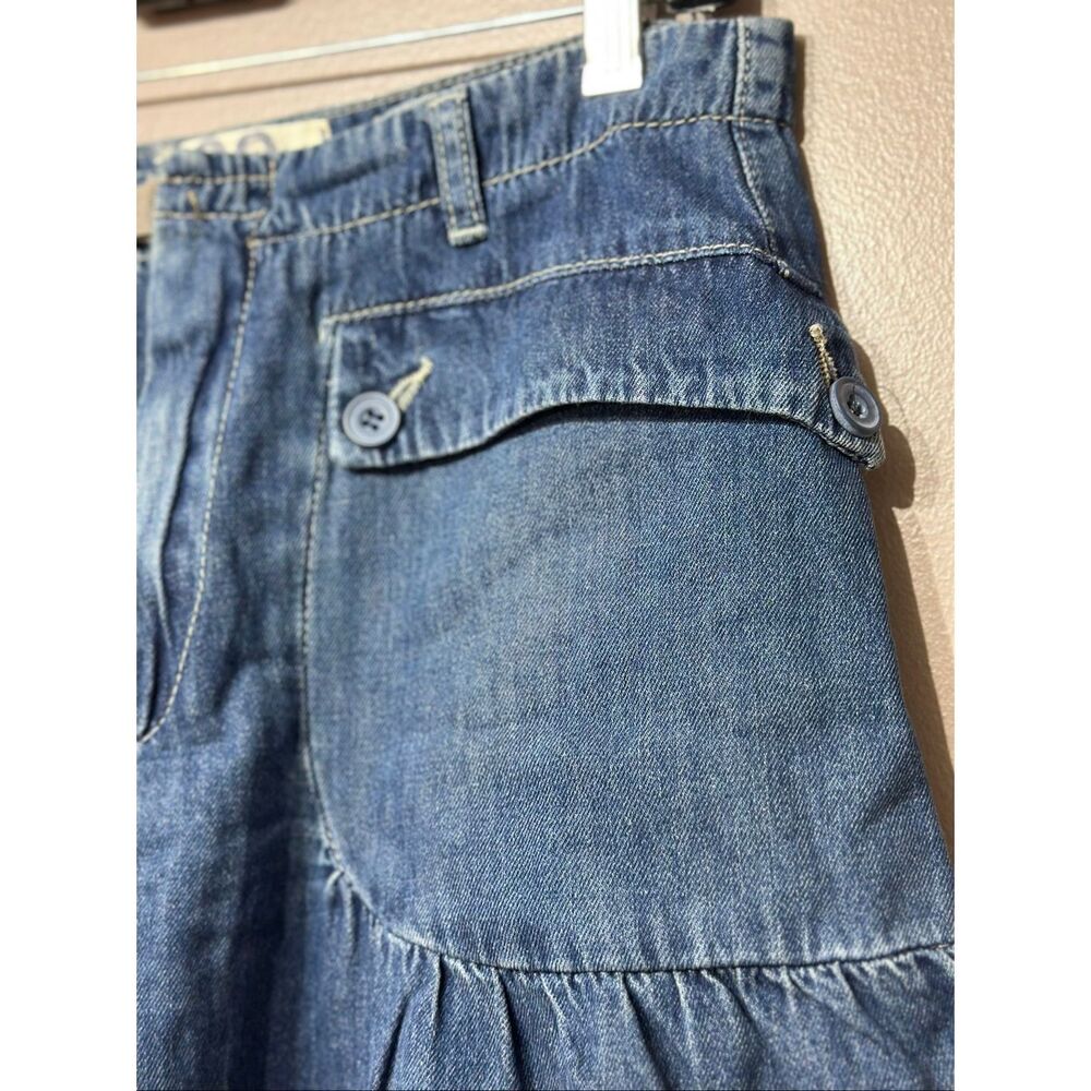 NWOT Free People We The Free Lotus Balloon Wide Leg Denim Jeans Women's 28 - Picture 4 of 11